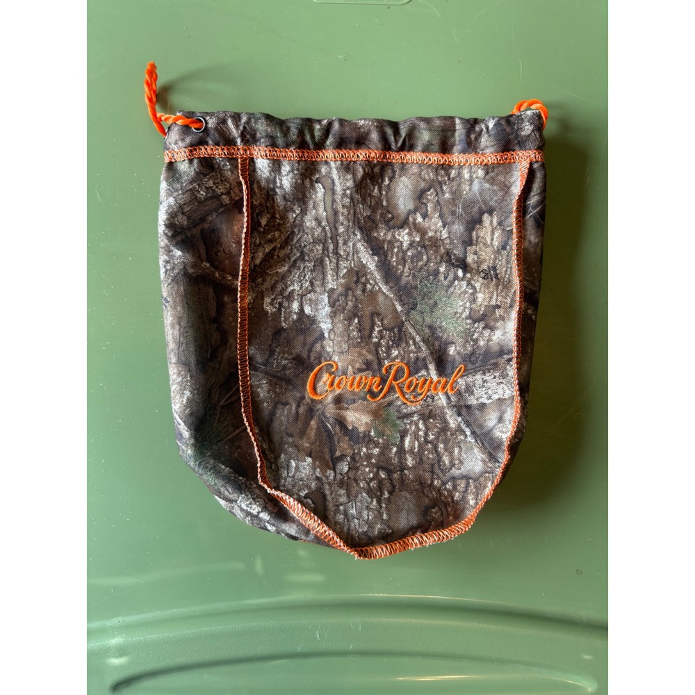 Brand NEW LIMITED Edition Crown Royal Real Tree Camo Bag 2026 Realtree 750ml